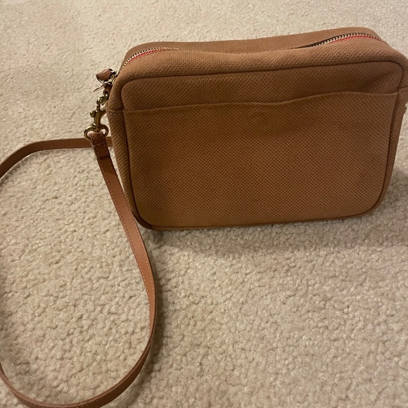 Clare V camel suede Marisol bag - Picture 3 of 4